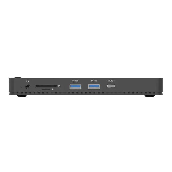 Unitek D1079A Docking Station, 12-in-1 USB 4 (2*Type C 10Gb+USB 10Gb+2*USB+SD/Micro+DP+HDMI 8K+Audio+1Gb Lan+PD 100W), Bla