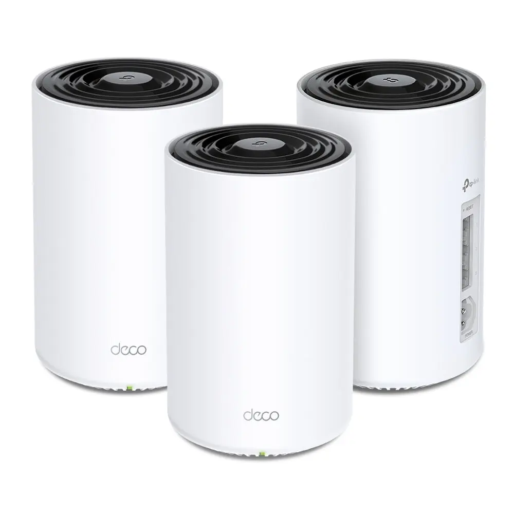 TP-Link Deco PX50(3-pack), AX3000+G1500 Whole Home Powerline Mesh Wi-Fi 6 System