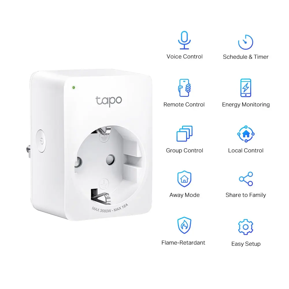 TP-LINK Tapo P110 EU (16A) Smart Plug