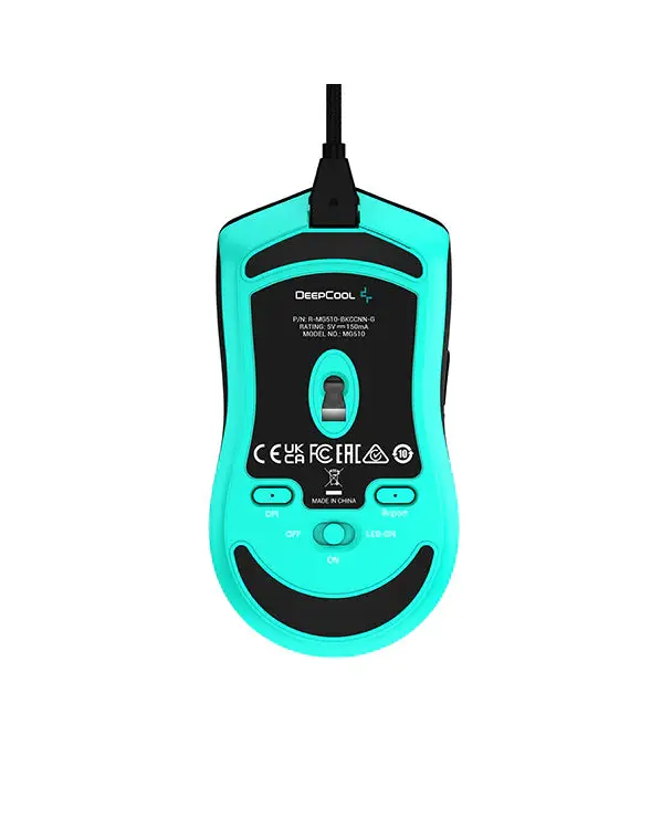 DeepCool MG510, (RGB) Mouse Black