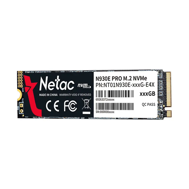 NETAC N930E, NVMe SSD, 128GB, PCIe Gen 3 x4 M.2 2280
