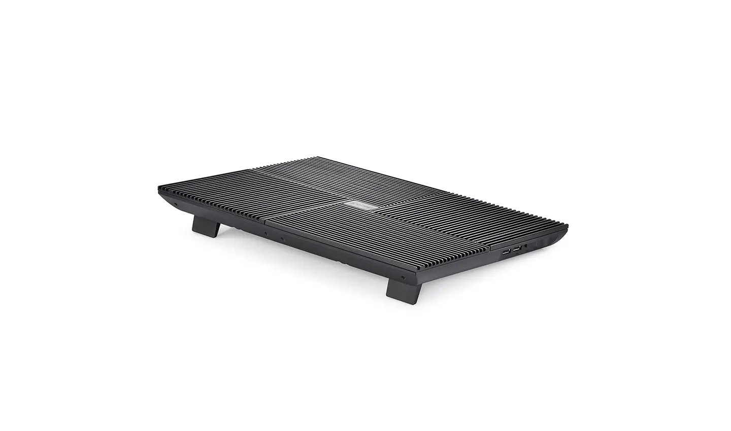 DeepCool MULTI CORE X8 Notebook cooler Up to 17 Pure Aluminum Panel,4*10cm Fans,2 Viewing Angles381X268X29mm