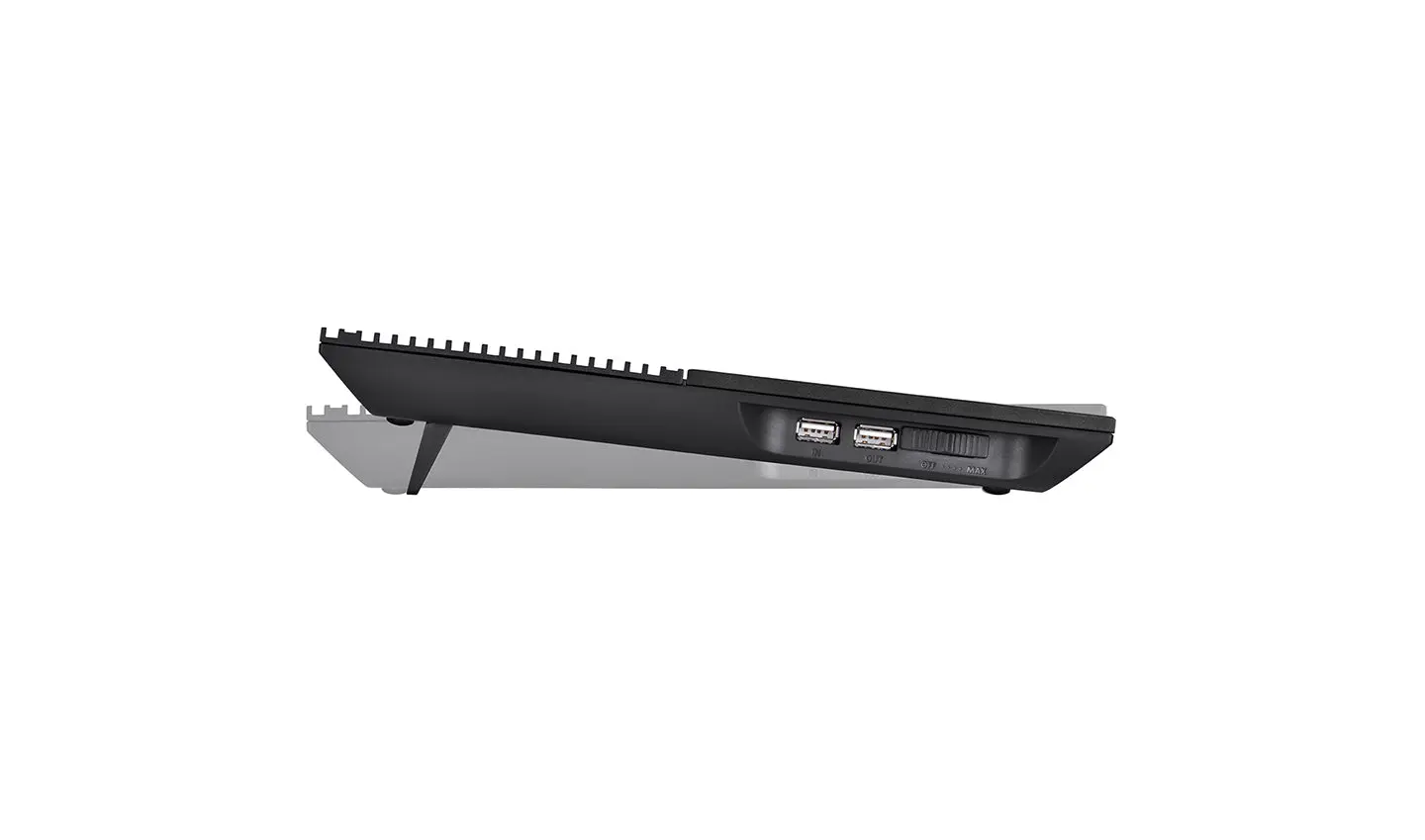 DeepCool MULTI CORE X8 Notebook cooler Up to 17 Pure Aluminum Panel,4*10cm Fans,2 Viewing Angles381X268X29mm