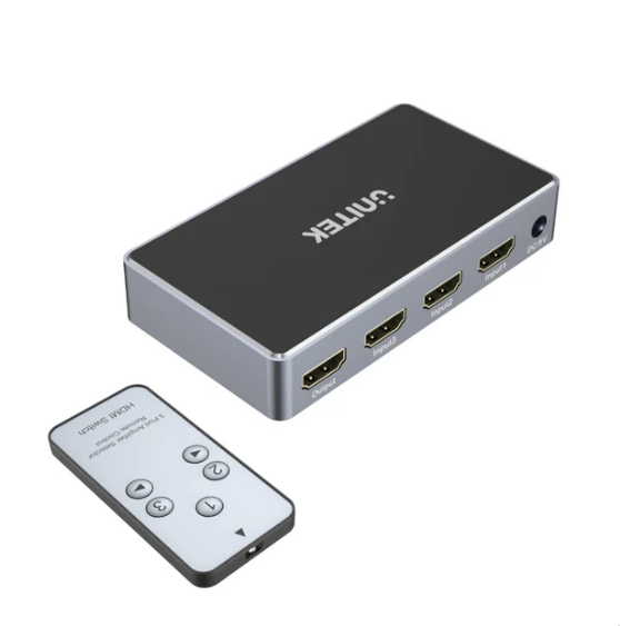Unitek V1111A02 4K HDMI 1.4b Switch 3 In 1 Out