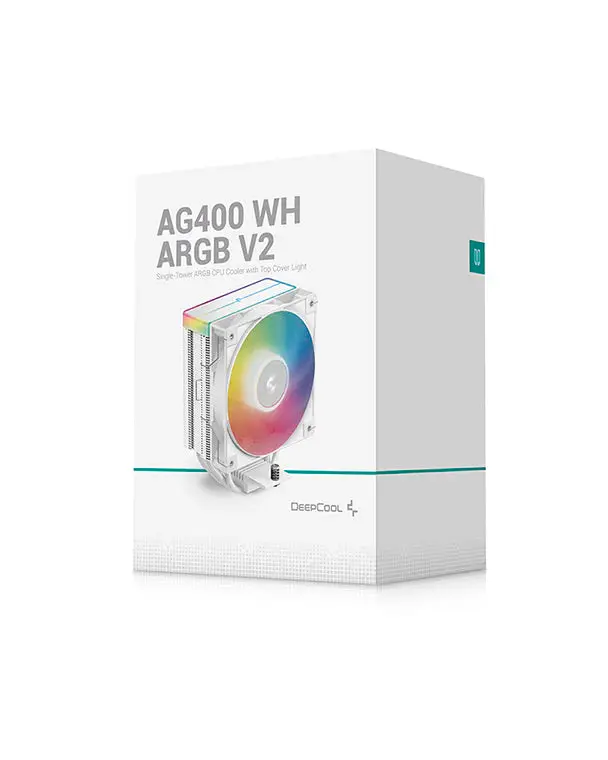 DeepCool AG400 WH ARGB V2 CPU Cooler