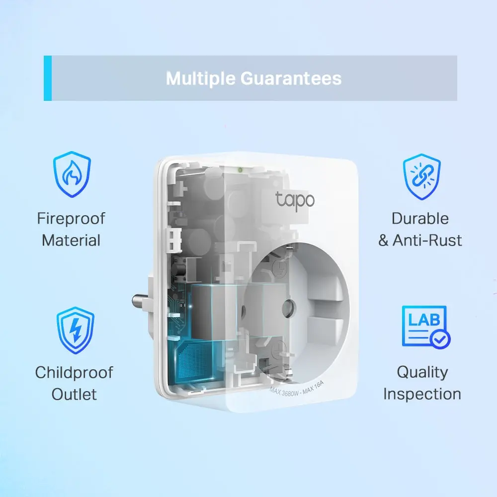 TP-LINK Tapo P110 EU (16A) Smart Plug