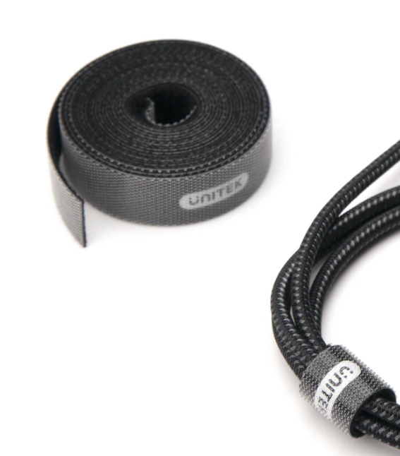Unitek OT142BK 5M.Reusable Cable Organizer