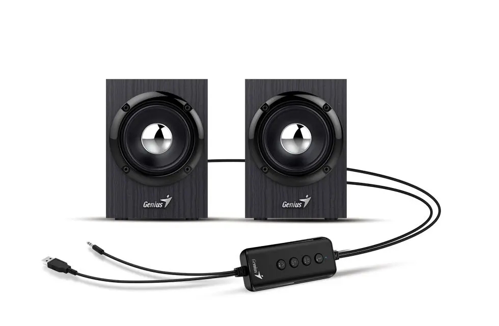 Genius SP-HF385BT Bluetooth Speaker Black Gray