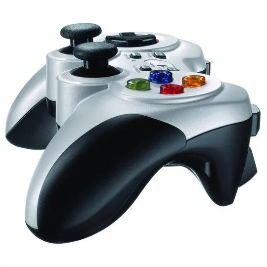 F710, Logitech Wireless GamePad, on PC, SILVER (L940-000145)
