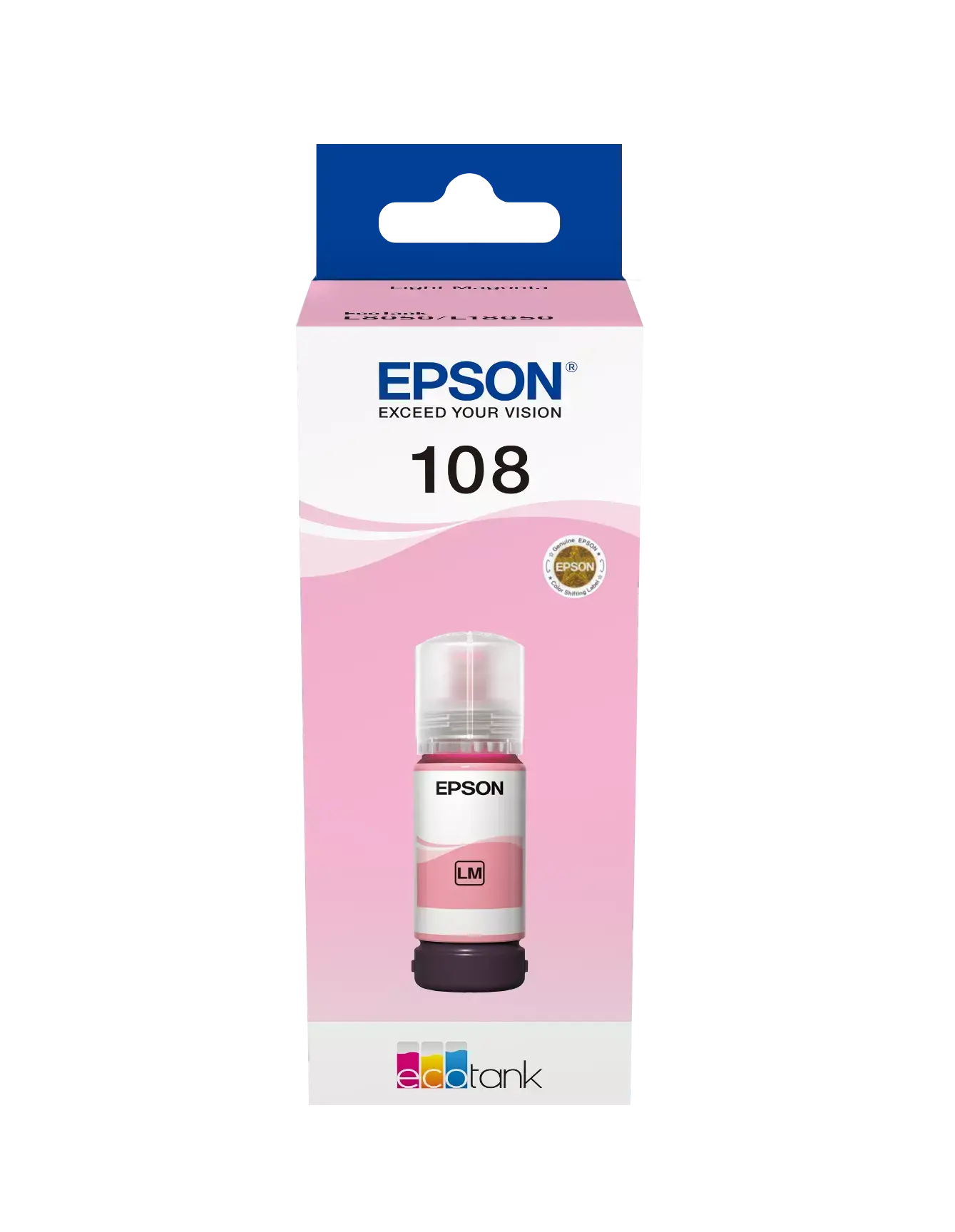 Epson 108 Light Magenta Ink Bottle C13T09C64A