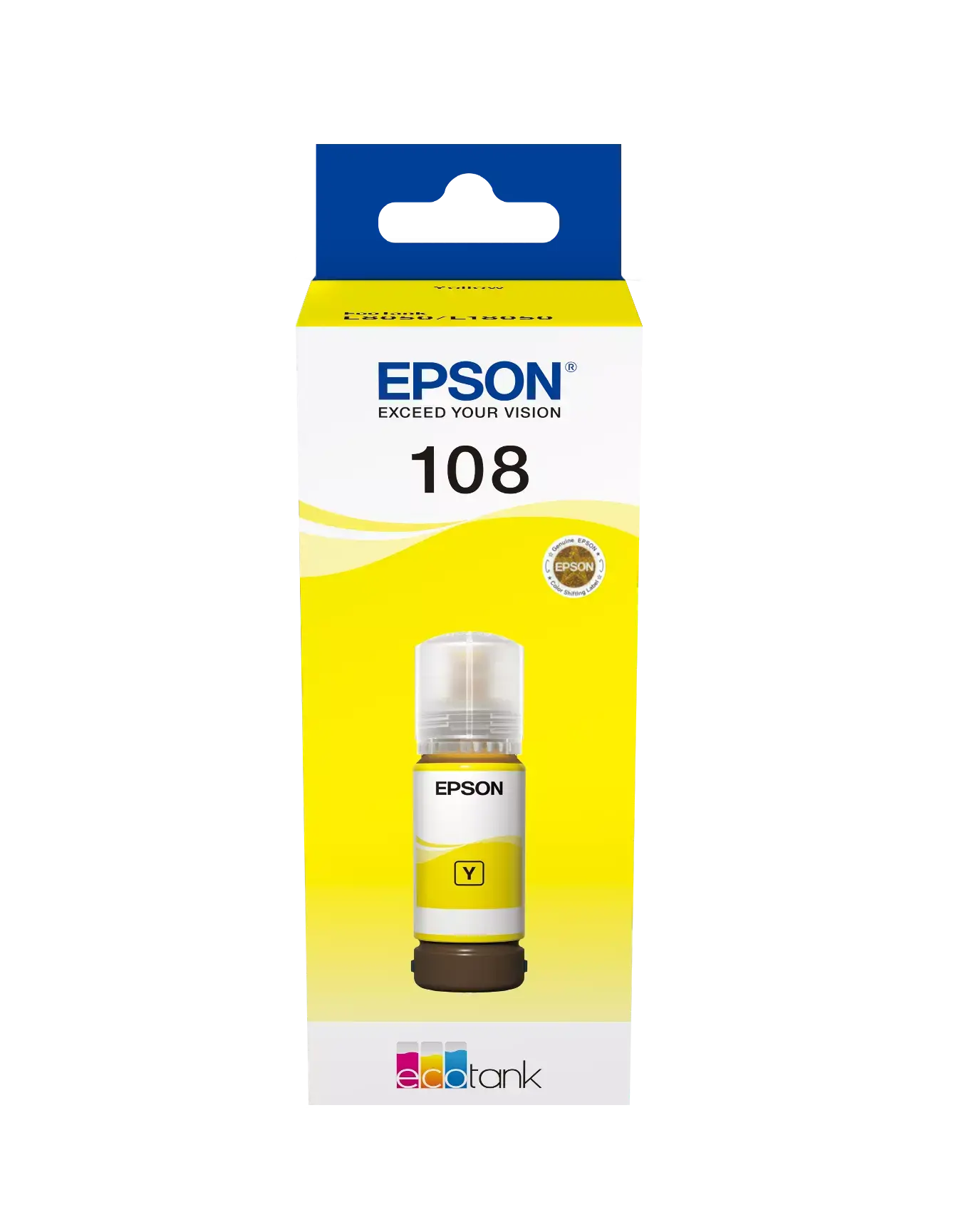 Epson 108 Yellow Ink Bottle C13T09C44A