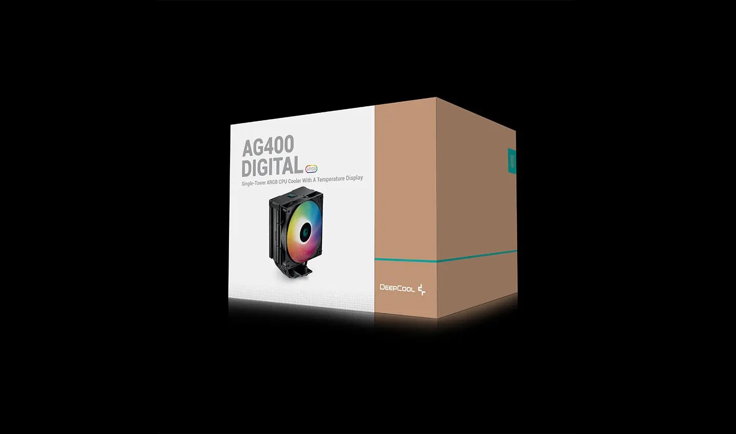 DeepCool AG400 DIGITAL BK ARGB CPU Cooler