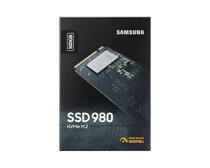 Samsung 980, NVMe™ M.2 500GB, PCIe 4.0
