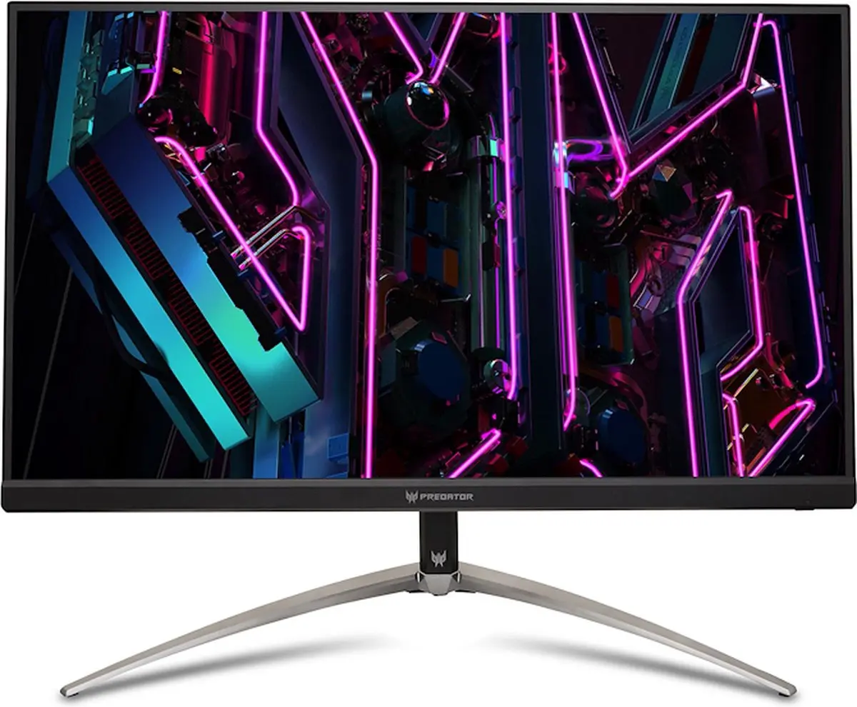 Acer Predator X32QFS Monitor, 31.5" 4K Mini LED IPS 3840x2160,150Hz,1ms,700nits, HDR1000, 99% sRGB,2xHDMI,1xDP,1xType-C