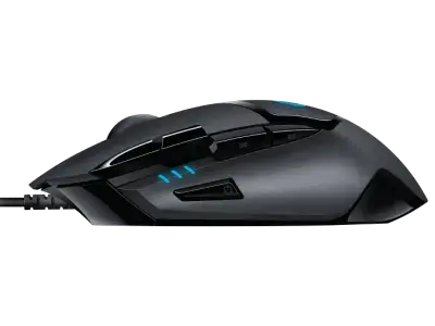 Logitech G402 Hyperion Fury Mouse, Black