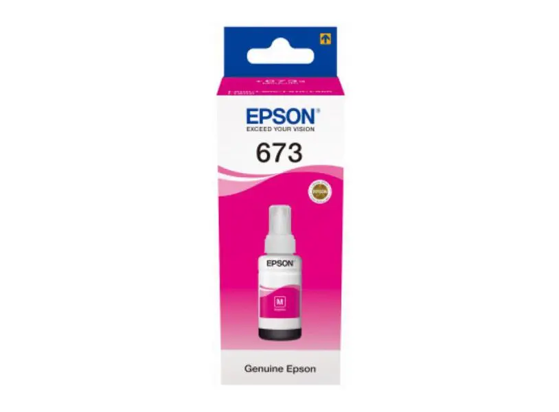 Epson 673 Magenta ink bottle C13T67334A