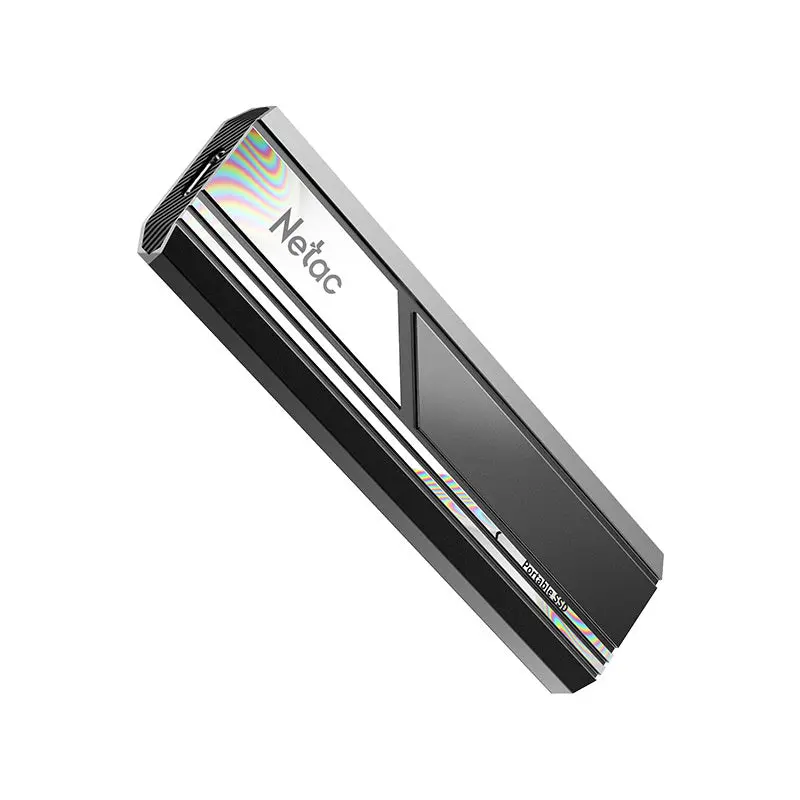 NETAC ZX10, External SSD, 001T, USB 3.2 Gen 2, R/W up to1050/950MB/s, USB C to A cable,10Gbps Type C c