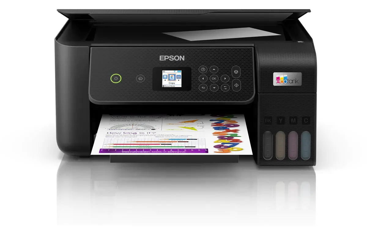 L3260, EPSON, Print, Scan, Copy A4 Color Inkjet CIS Printer, 5760x1440 dpi, WI-FI (C11CJ66409), Ink 103, B, C, Y, M