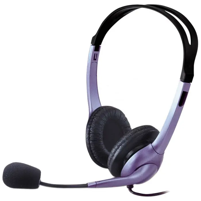 Genius HS-04S Headset Blue (2x - 3.5 mm jack)
