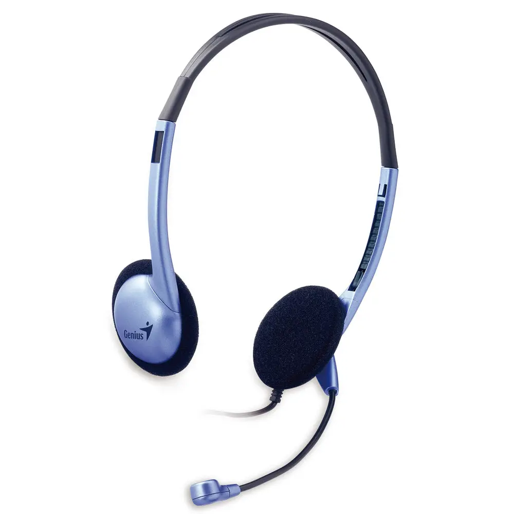 Genius HS-02B Headset Blue