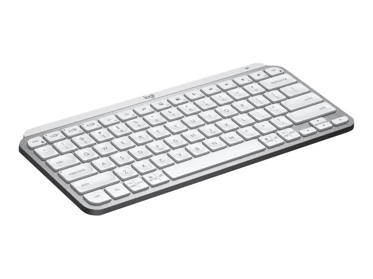 Logitech MX Keys Keyboard, Pale Grey