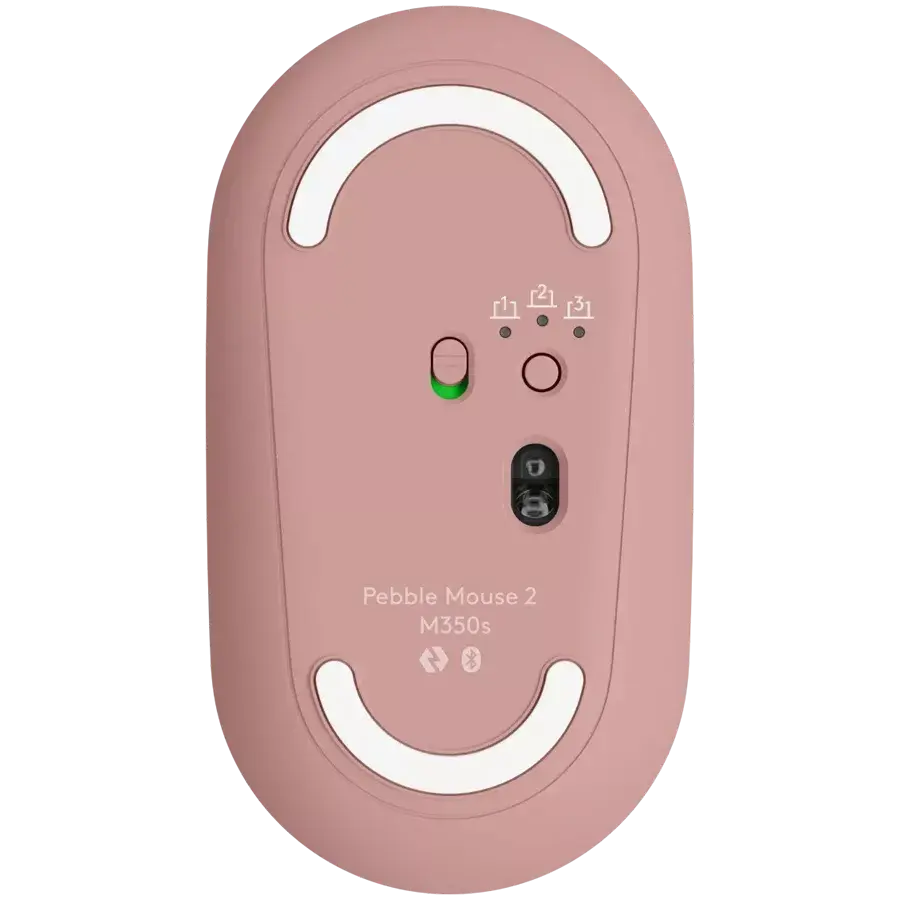 Logitech M350s Mouse, Tonal Rose