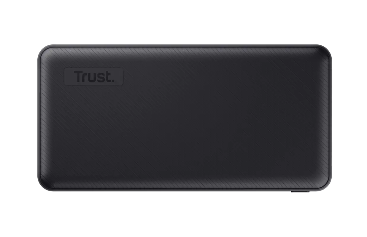 Trust 24677 Power Bank, PRIMO ECO 15000 USB-C micro-USB.3.0A/15W, USB-C, Black