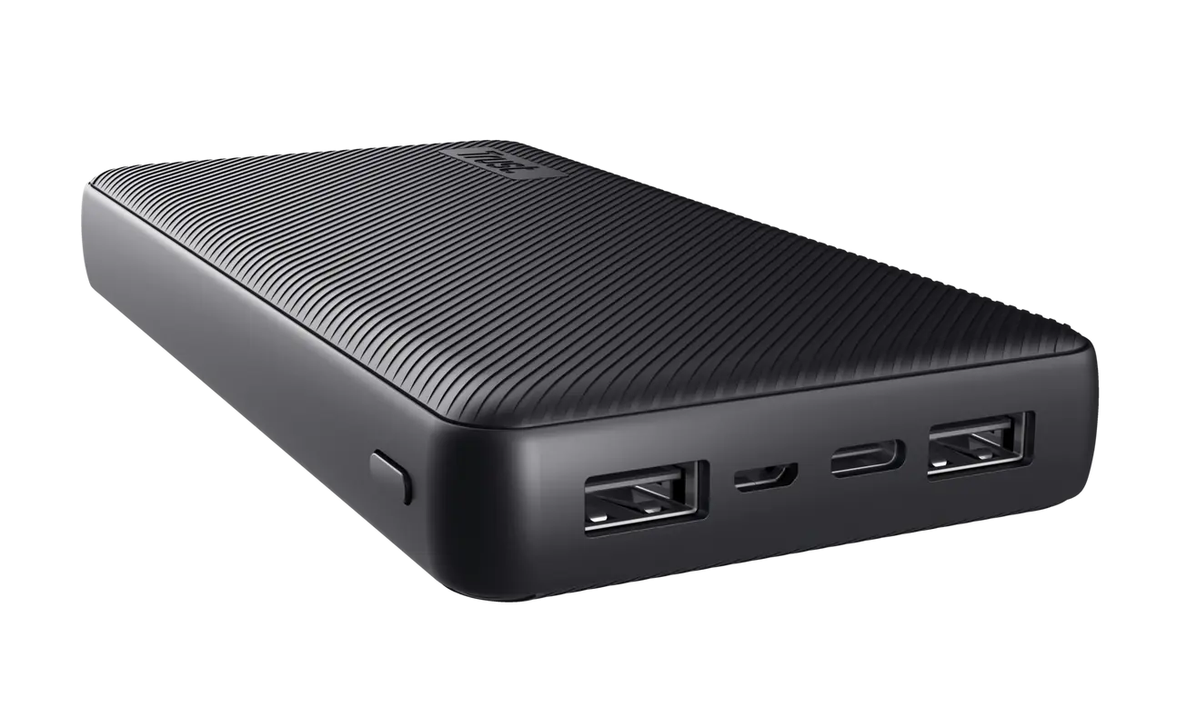 Trust 24677 Power Bank, PRIMO ECO 15000 USB-C micro-USB.3.0A/15W, USB-C, Black