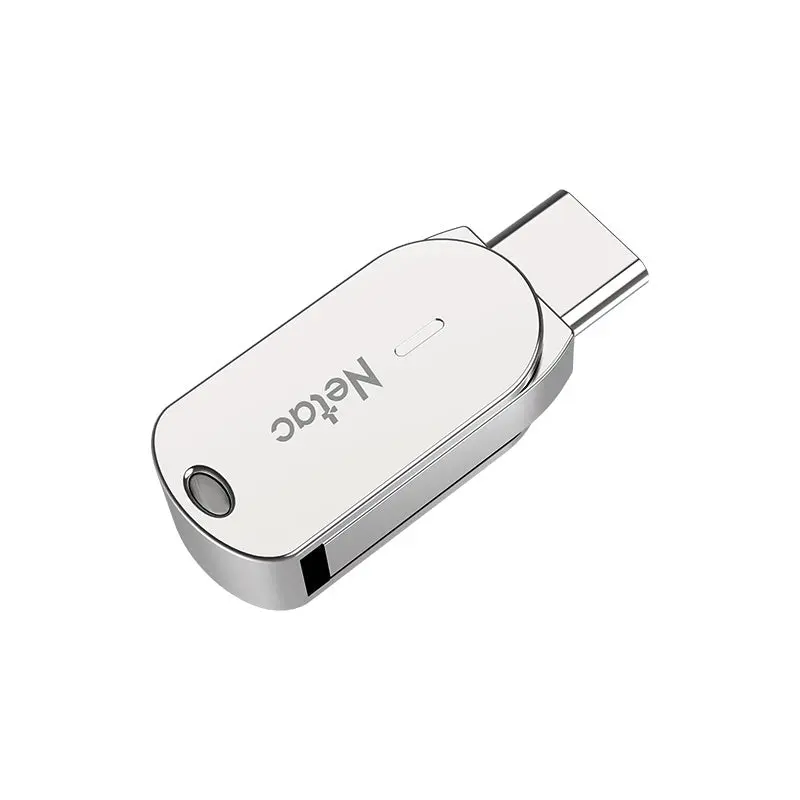 NETAC U785C, 64GB, USB3.2 + Type-c, Pearl nickel