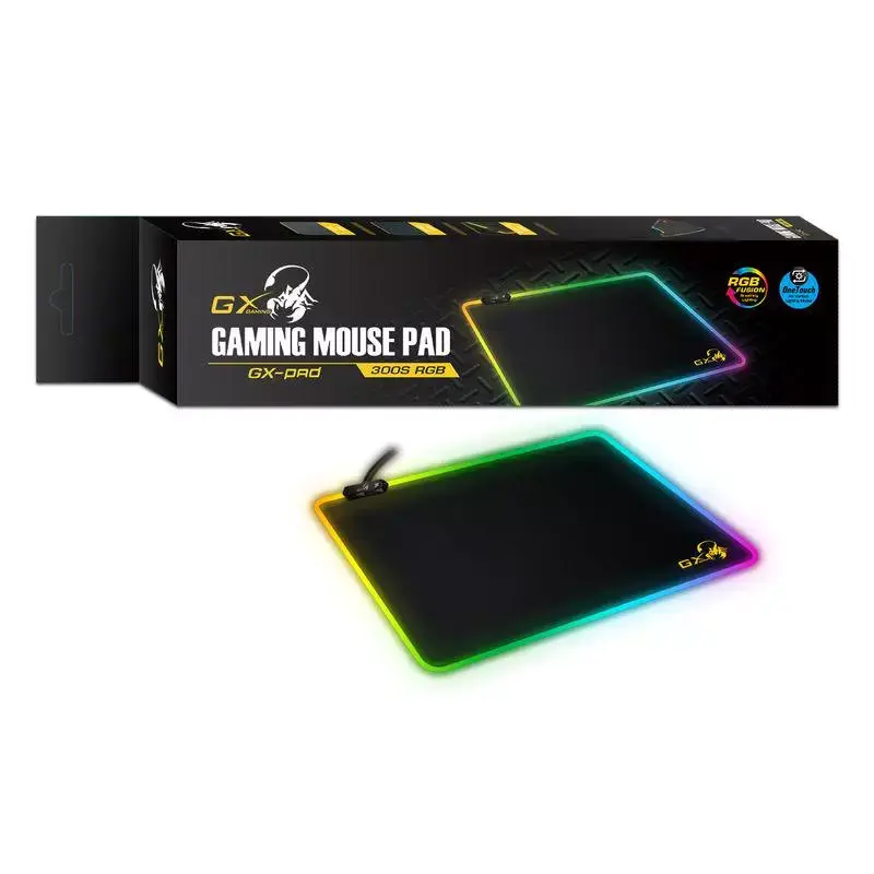 GX-Pad 300S RGB, Gaming Mouse Pad with LED Size : 320 x 240 x 3mm
