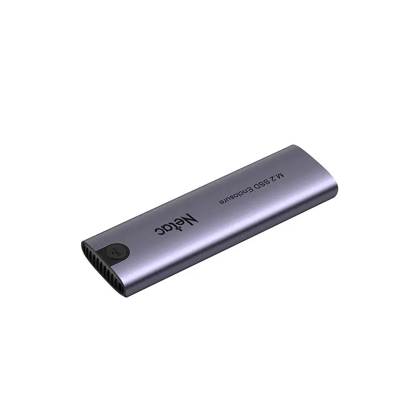 NETAC WH51 USB Adapter, M.2 NVMe/SATA SSD Case, USB3.1 Gen2 10Gb/s M-Key NVMe & SATA, C to C and C to A cable