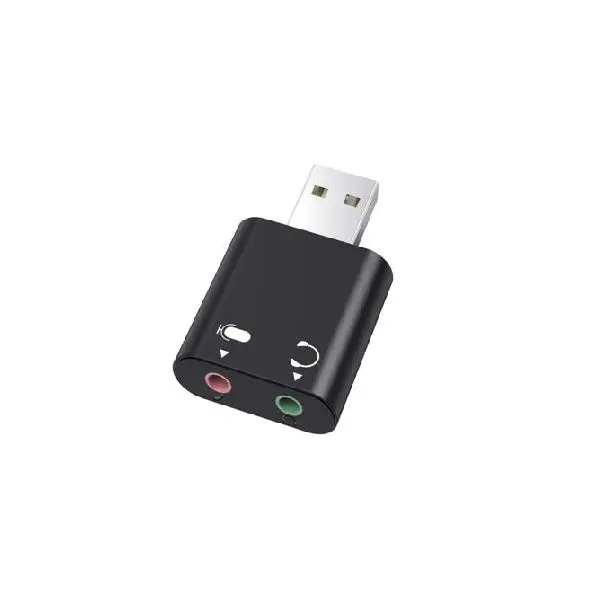 KDUSBSND0201 Kingda, USB Sound 2 X 3,5 Plug (1 mic + 1 stereo)