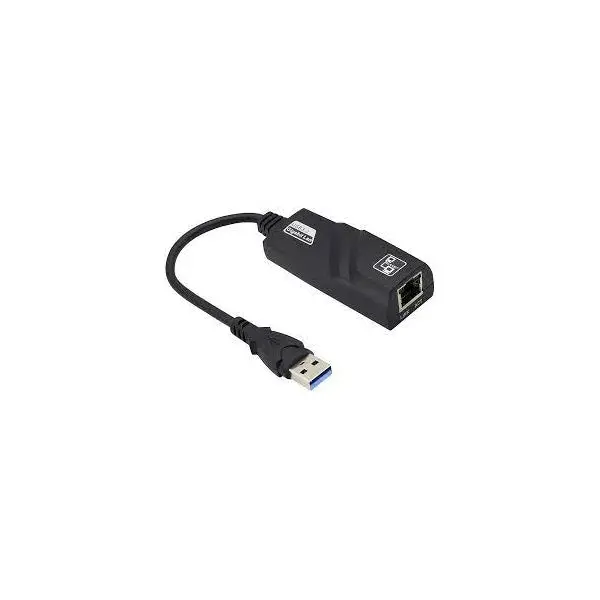 KDUSBRJ453001, Kingda, USB 3.0 A plug to RJ45 1 Gbe Etherent Adaptor