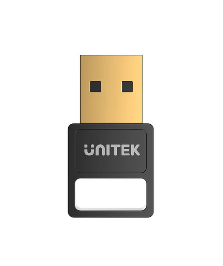 Unitek B105B USB Bluetooth 5.3 Adapter for PC, Black