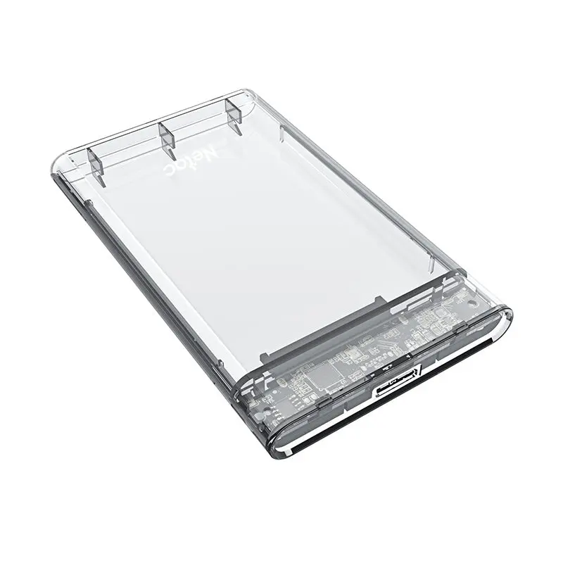 NETAC WH11 USB Adapter, 2.5 SATA to USB3.0 External HDD/SSD Case, USB3.0 A to B cable