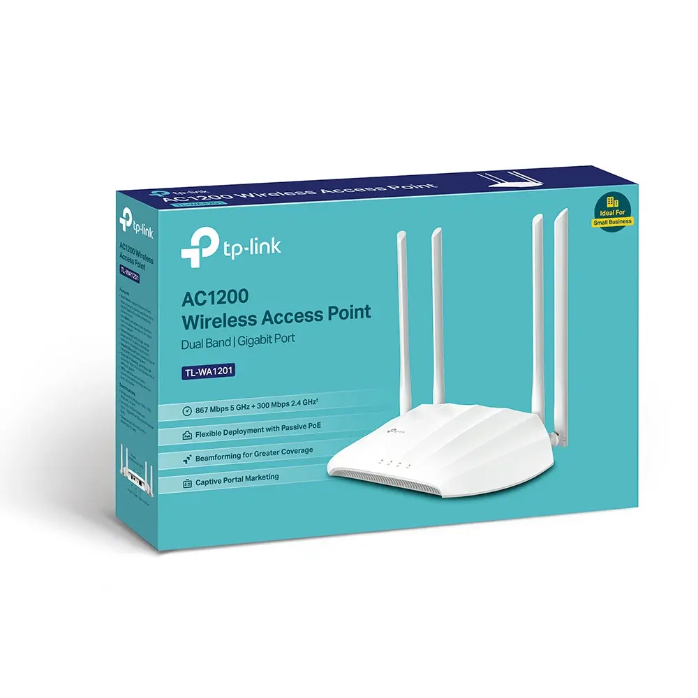 TP-Link TL-WA1201, AC1200 Wireless Gigabit Access Point