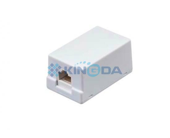 Kingda KD-WP01-A Surface box, single port, with keystone jack