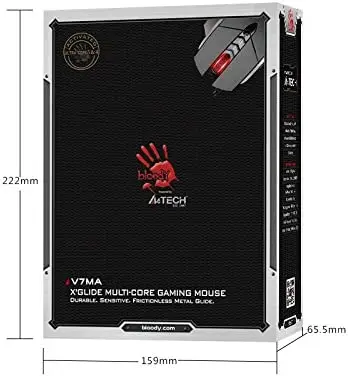 A4TECH, V7m BLOODY Mouse Black