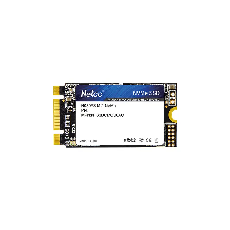 Netac, N930ES, NVMe SSD, 256GB, PCIe Gen 3 x4 M.2 2280