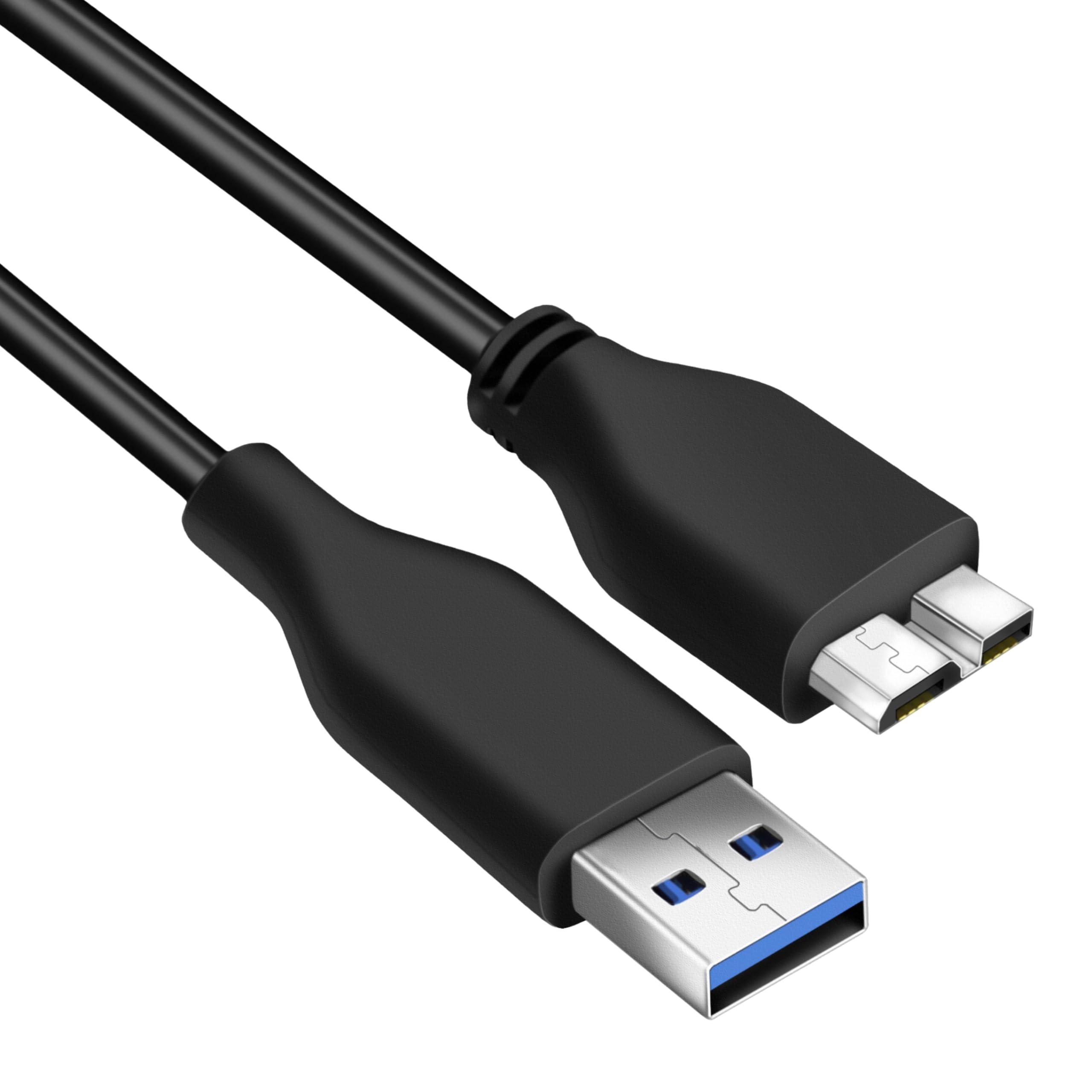 KDUSB3001-0.5M, Kingda USB Plug Cable to USB 3.0 Micro B Plug for external HDD 0,5 m