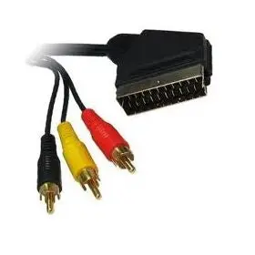 Kingda KDAVC9007-1.5M Scart cable to 3RCA,1.5m