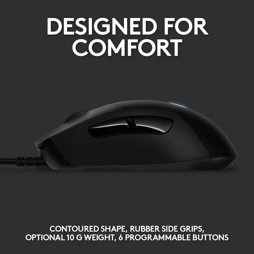 Logitech G403 Mouse, Black