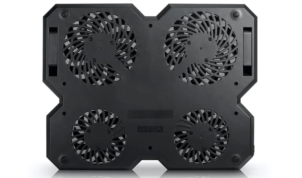 DeepCool MULTI CORE X8 Notebook cooler Up to 17 Pure Aluminum Panel,4*10cm Fans,2 Viewing Angles381X268X29mm