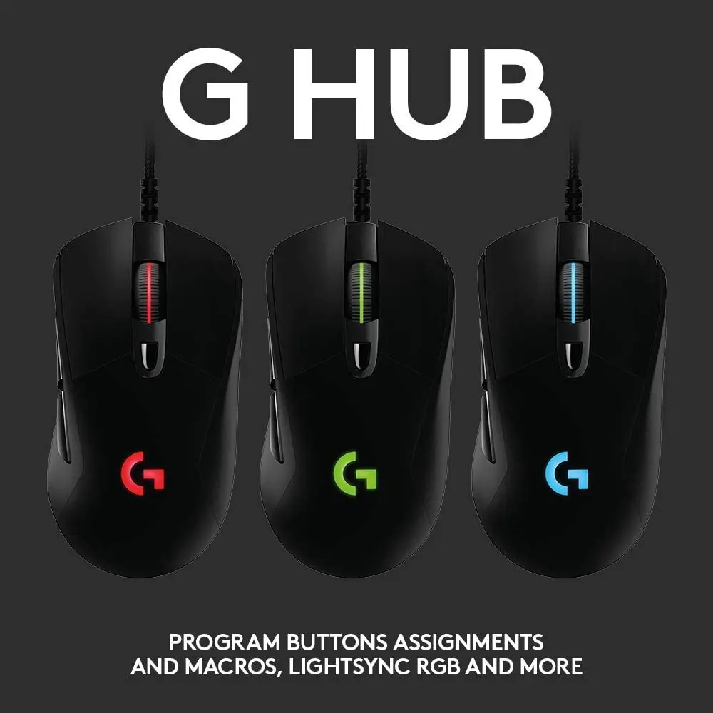 Logitech G403 Mouse, Black
