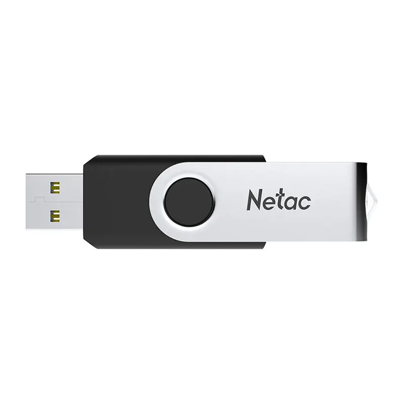 NETAC U505, 16GB, USB2.0, ABS+Iron, Black+Silver