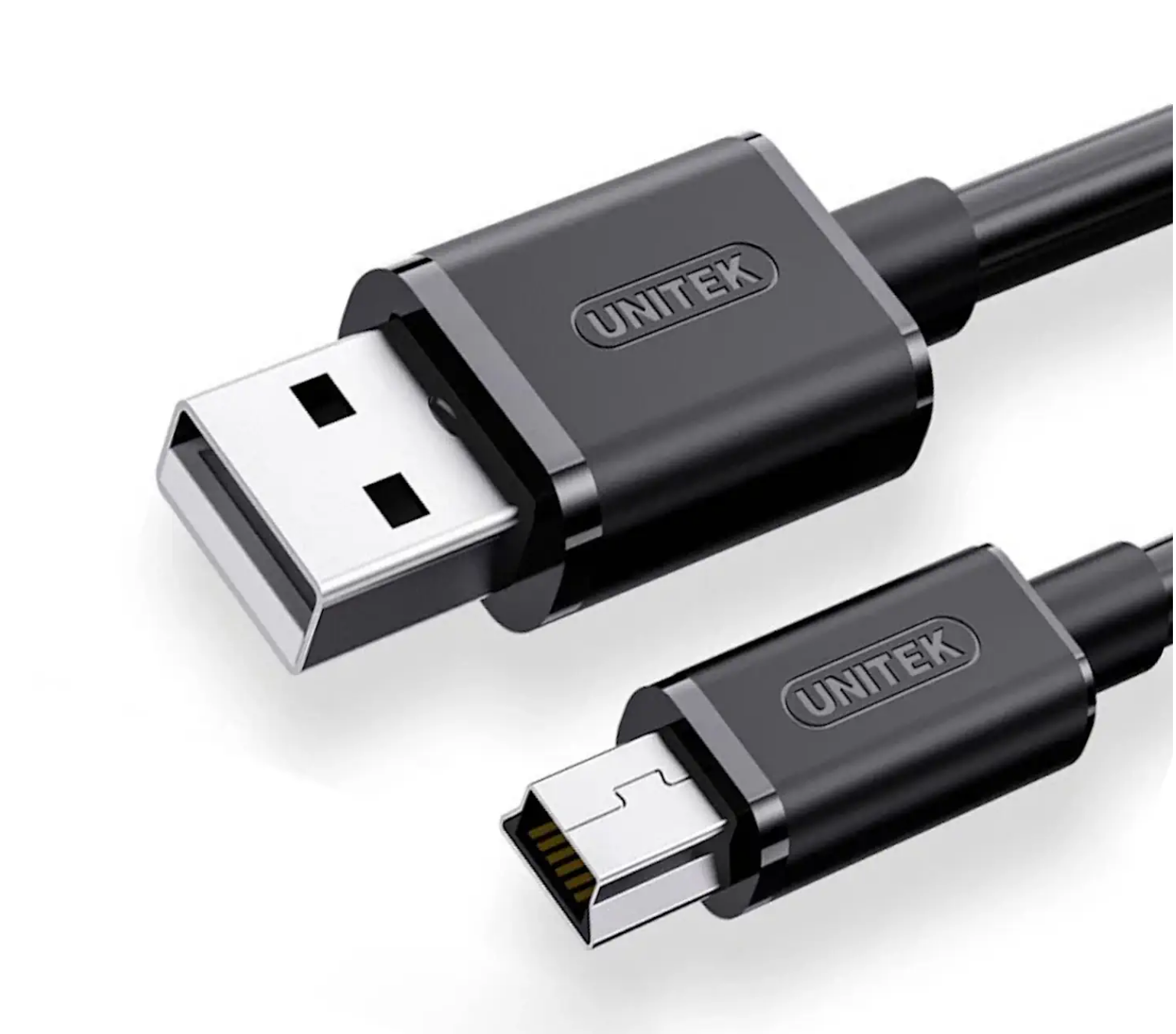 Y-C432EBK Unitek, 1.5M, USB2.0 Type-A to Mini USB Cable