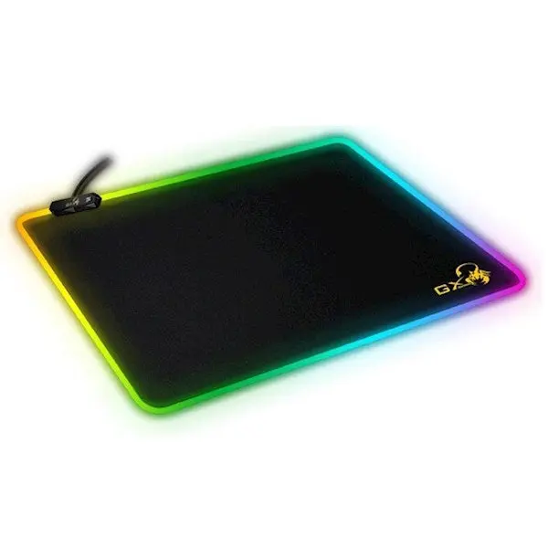 GX-Pad 500S RGB, Game mouse pad Black, Genius