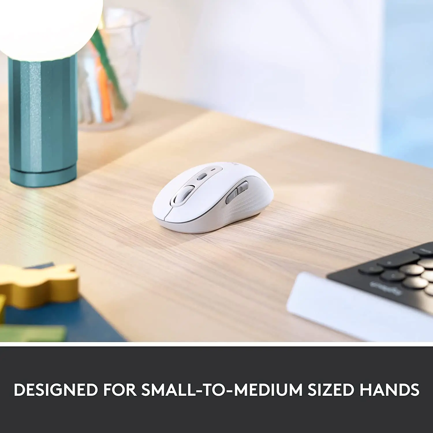 Logitech M650 Mouse, OFF-White