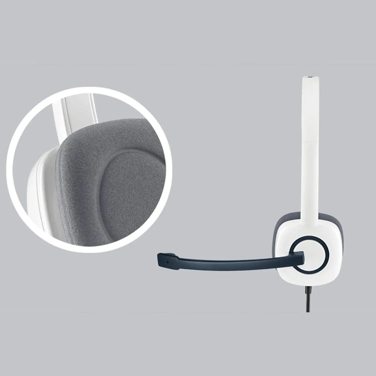 Logitech H150 Stereo Headset White