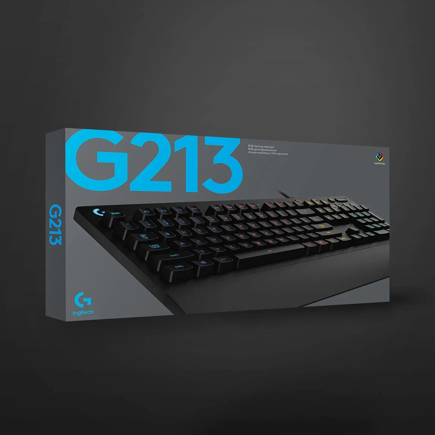 Logitech G213 Prodigy Keyboard, Black